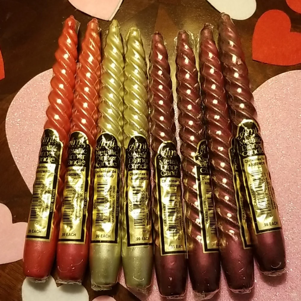 Brand New Vintage Assorted Candles
